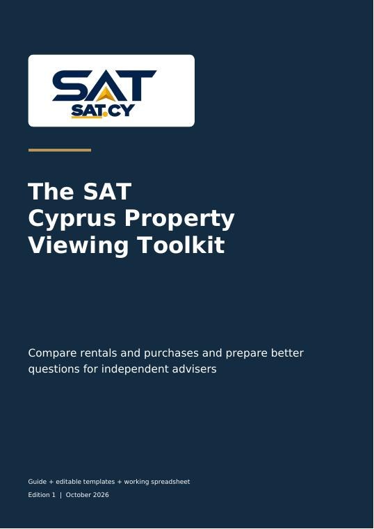 Cover of The SAT Cyprus Property Viewing Toolkit